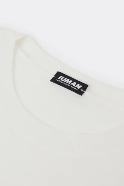 T-shirt en maille de coton flammÉ