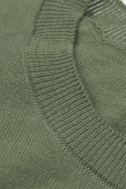 T-shirt en maille de coton flammÉ
