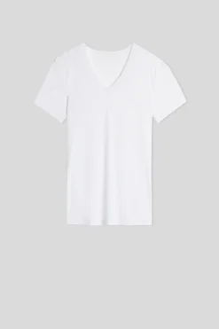 T-Shirt en Micro-RÉsille Sans Ourlet