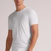 T-shirt en modal et soie