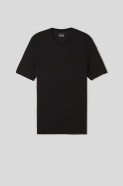 T-shirt en modal et soie