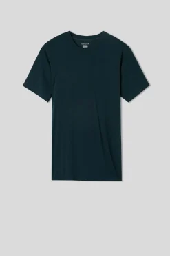 T-shirt en modal et soie