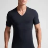 T-shirt homme col en V en coton Superior ÉlasticisÉ