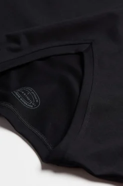 T-shirt homme col en V en coton Superior ÉlasticisÉ