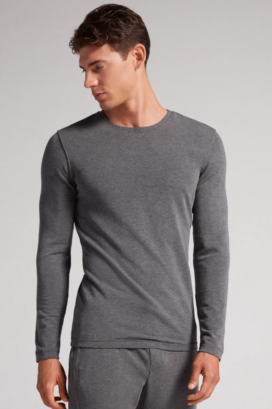 T-shirt homme manches longues thermique