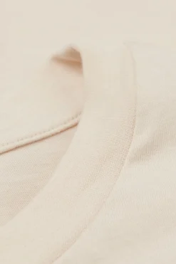 T-shirt manches courtes boxy en coton