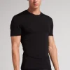 T-Shirt Manches Courtes en Laine MÉrino Élastique