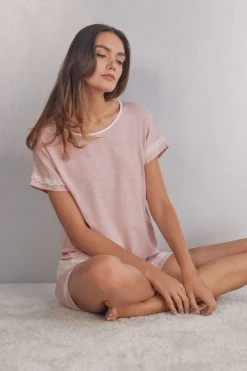 T-shirt manches courtes en modal