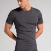 T-Shirt Manches Courtes en Laine MÉrino Élastique