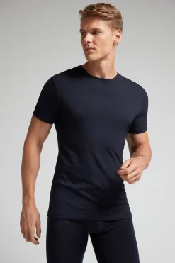T-Shirt Manches Courtes en Laine MÉrino Élastique