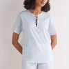 T-shirt manches courtes en coton MORNING PORTOFINO