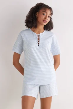 T-shirt manches courtes en coton MORNING PORTOFINO