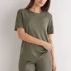 T-shirt manches courtes en lin