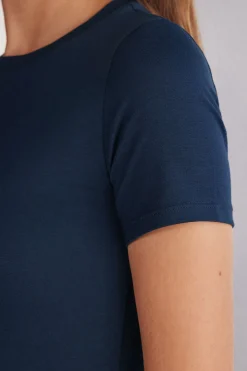 T-shirt manches courtes en coton Superior ÉlasticisÉ