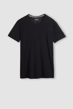 T-Shirt Manches Courtes en Laine MÉrino Élastique