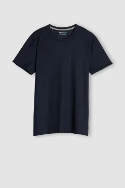 T-Shirt Manches Courtes en Laine MÉrino Élastique