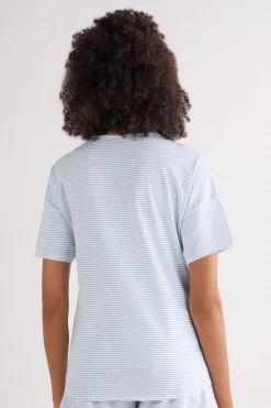 T-shirt manches courtes en coton MORNING PORTOFINO