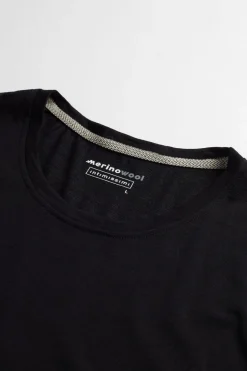 T-Shirt Manches Courtes en Laine MÉrino Élastique