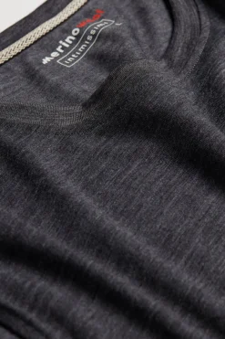 T-Shirt Manches Courtes en Laine MÉrino Élastique