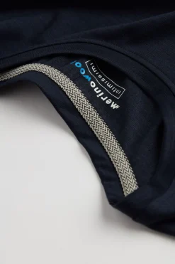 T-Shirt Manches Courtes en Laine MÉrino Élastique