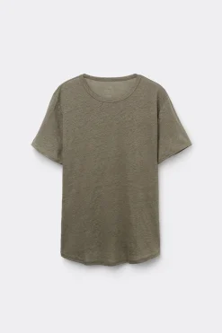 T-shirt manches courtes en lin