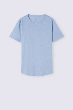 T-shirt manches courtes en lin