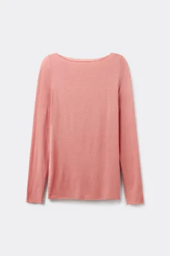 T-shirt manches longues avec cachemire ultralÉger