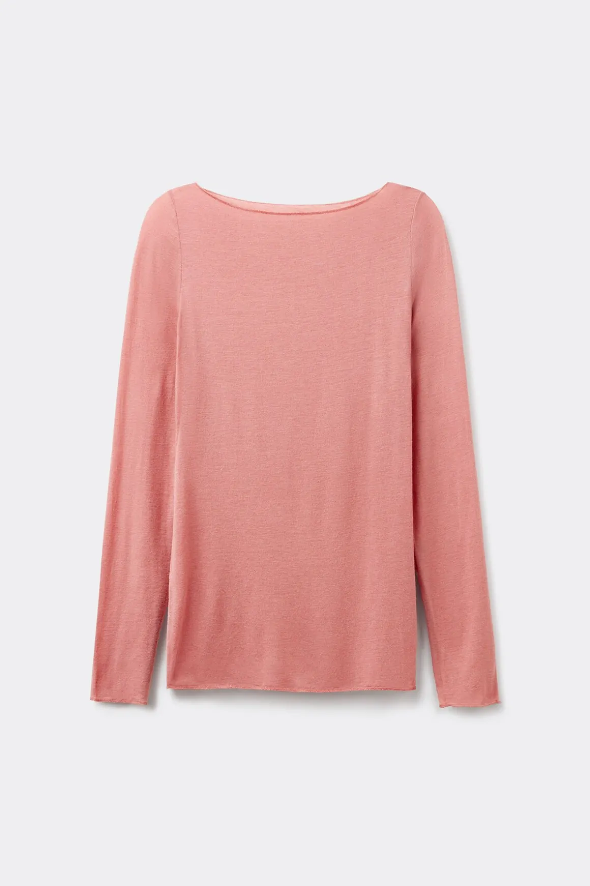 T-shirt manches longues avec cachemire ultralÉger