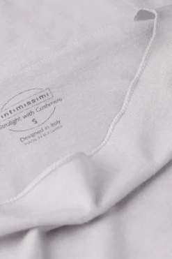 T-shirt manches longues avec cachemire ultralÉger