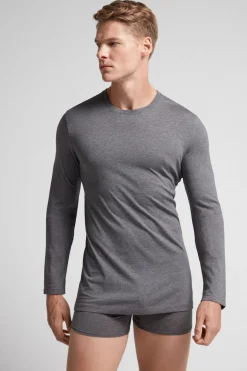 T-shirt manches longues en coton Superior