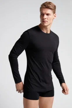 T-shirt manches longues en coton Superior