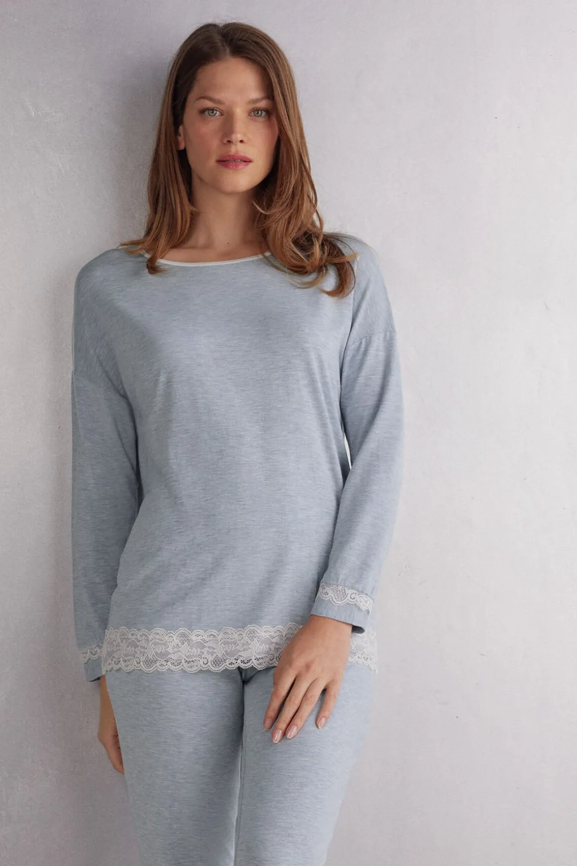 T-Shirt manches longues en modal
