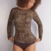 T-shirt manches longues en modal Ultralight con Cashmere ALWAYS GLAMOROUS