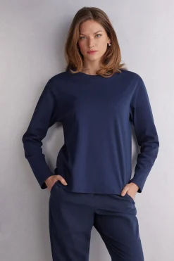 T-shirt manches longues en coton