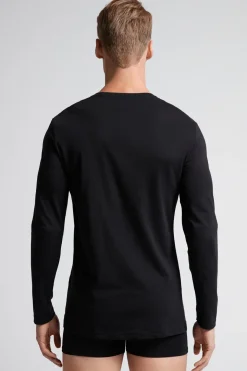 T-shirt manches longues en coton Superior