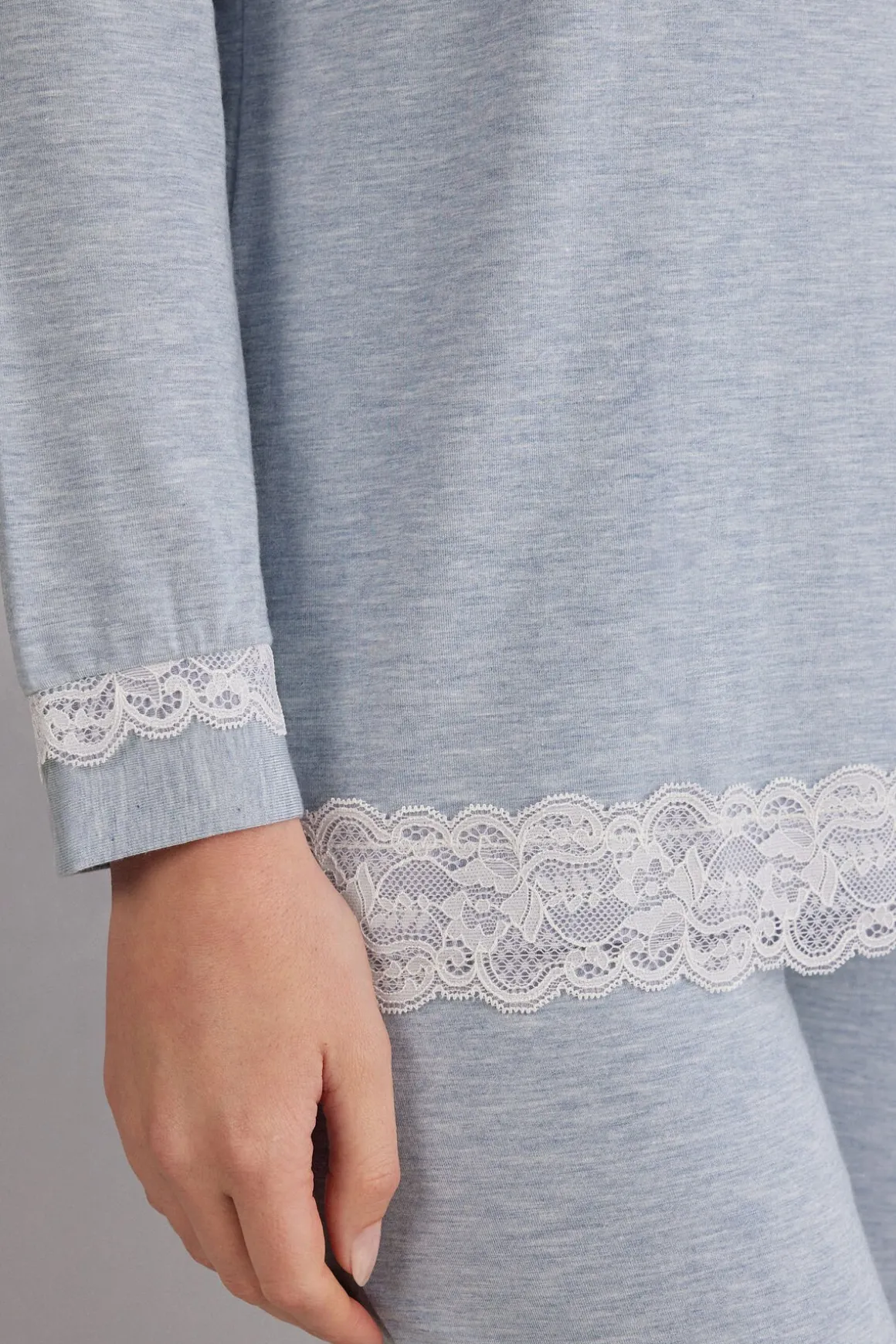 T-Shirt manches longues en modal