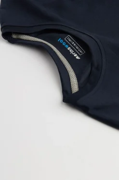 T-Shirt Manches Longues en Laine MÉrino Col Rond