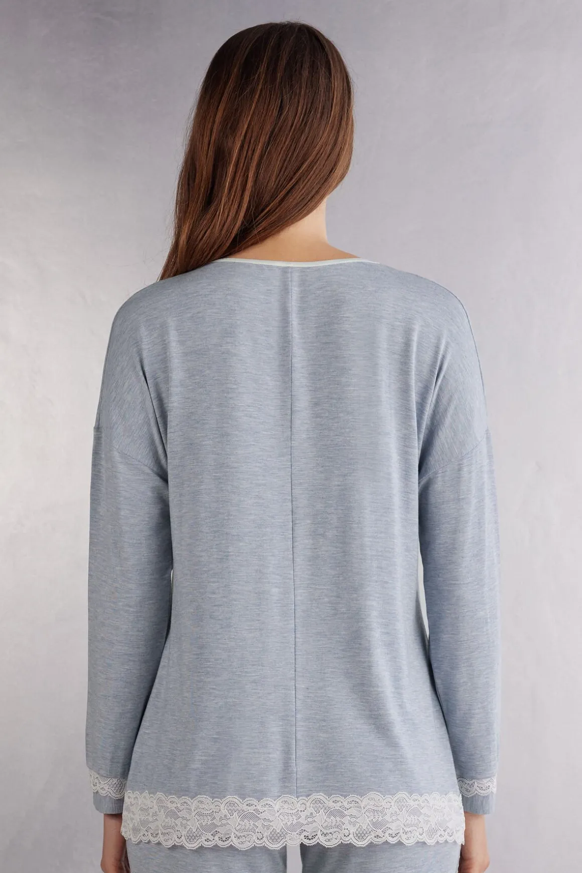 T-Shirt manches longues en modal