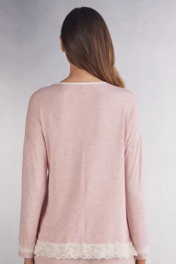 T-Shirt manches longues en modal