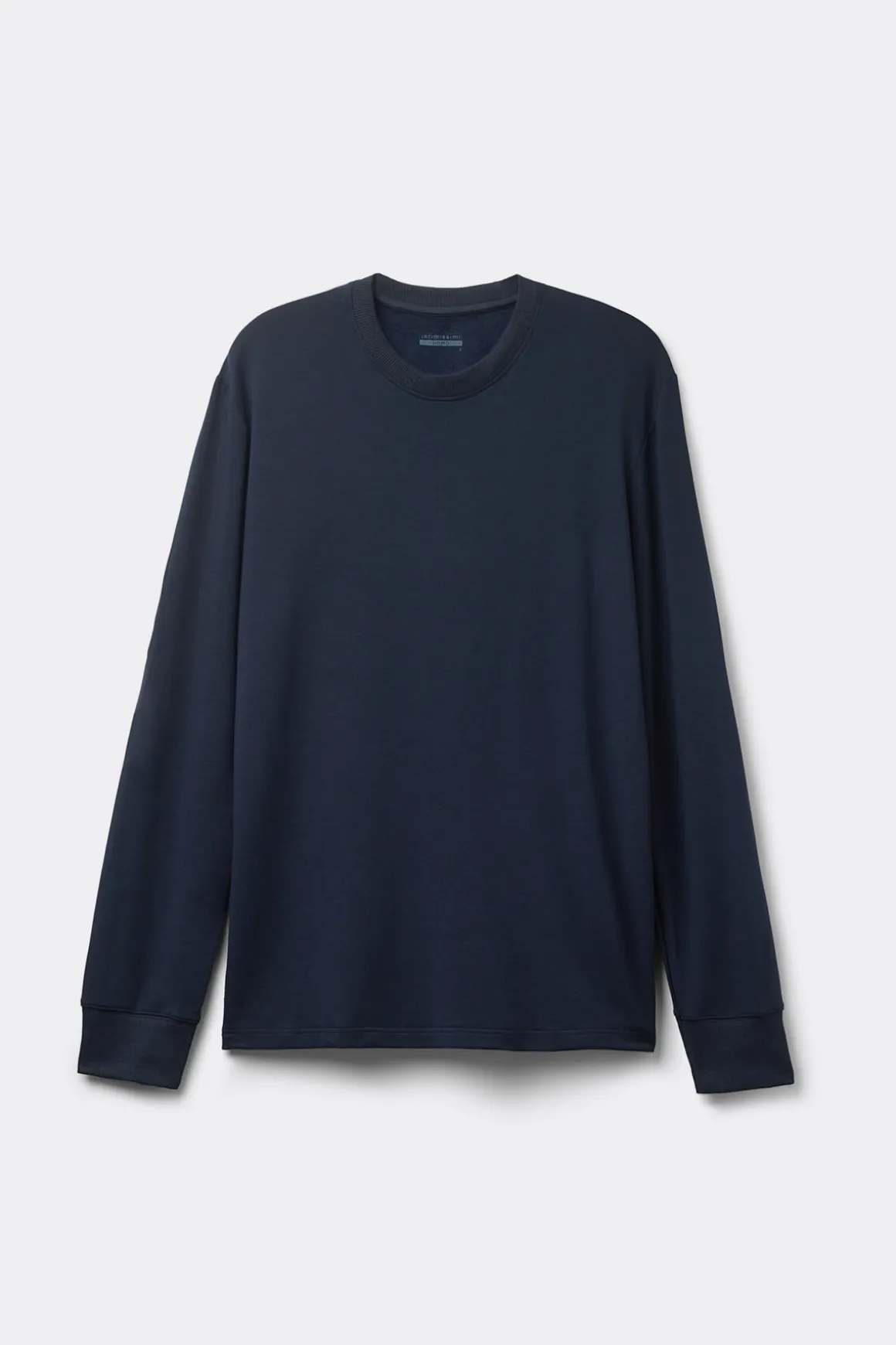 T-shirt manches longues en molleton de modal