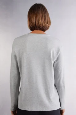 T-shirt manches longues en coton