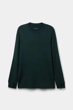 T-shirt manches longues en molleton de modal