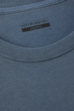 T-shirt manches longues en coton Washed Collection