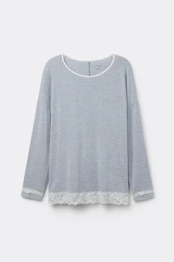 T-Shirt manches longues en modal