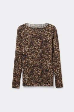 T-shirt manches longues en modal Ultralight con Cashmere ALWAYS GLAMOROUS