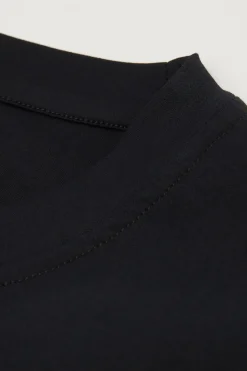 T-shirt manches longues en coton Premium mercerisÉ