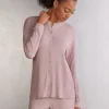 T-shirt manches longues ouvert devant en modal CHIC COMFORT