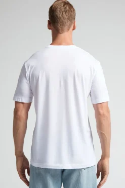 T-shirt regular fit en coton Superior ultra fin