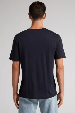T-shirt regular fit en coton Superior ultra fin