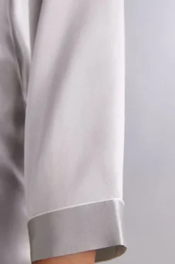 Veste Coupe Homme en Satin de Soie